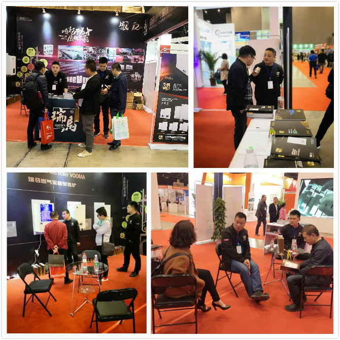 山西暖通展，瑞馬壁掛爐廠家大放異彩！